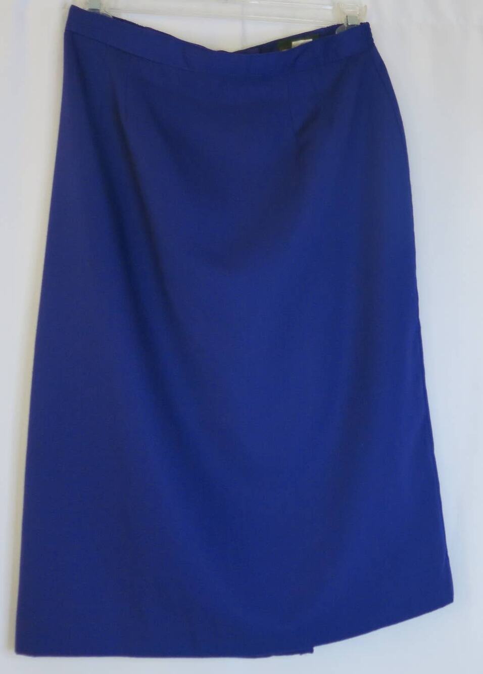 VINTAGE Terrazo Pencil Skirt Size 14 Women Polyester Preppy Academia Secretary